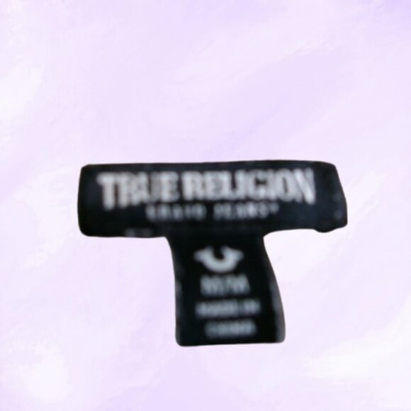 True Religion Brand Jeans cropped hoodie sweatshirt in beige/khaki size medium. - Picture 7 of 9